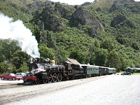 Kingston Flyer steam train