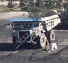 Coal-hauling truck, Blair Athol mine