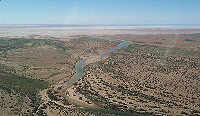 Anna Creek Station, with Lake Eyre North in background