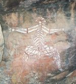Rock art at Nourlangie, Kakadu N.P.