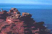 Cliffs at Broome, WA