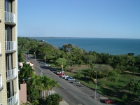 View from motel room in Darwin