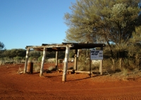 The airport waiting room at Kings Creek Station