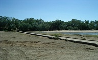 Low-level crossing of Fitzroy River