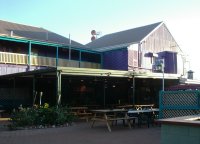 Purple Pub, bistro area