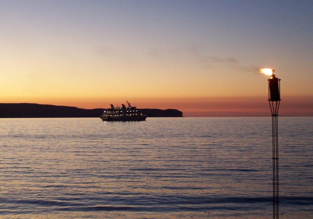 Sunset on Port George IV