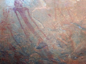 Aboriginal rock paintings, Bigge Island