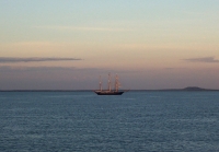 The Leeuwin II, Darwin Harbour, sunrise