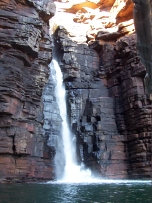 Left-hand waterfall, King George Falls