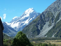 Mt Cook view from Hermitage