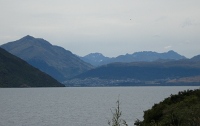 Lake Wakatipu, Queenstown in distance
