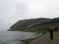 Polovina station, Lake Baikal