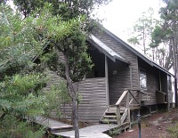 Our cabin at Freycinet Lodge