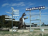 Roadhouse at South Australia border
