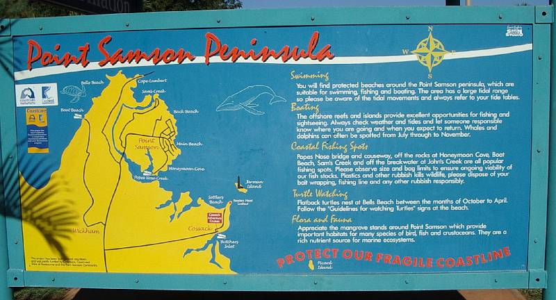 imgp3806.jpg - Point Samson Peninsula sign