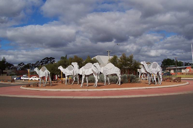 100_1436.jpg - Tin camal sculptures, Norseman