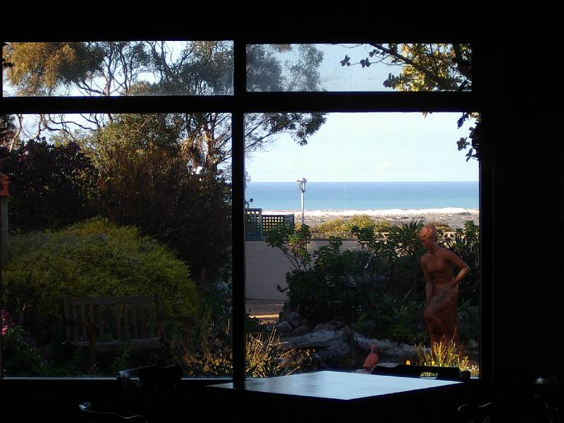 imgp4849.jpg - Eucla Hotel, view of garden from inside restaurant